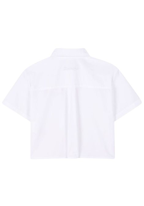 White cotton shirt for girls GIVENCHY | H30756/MABIANCO