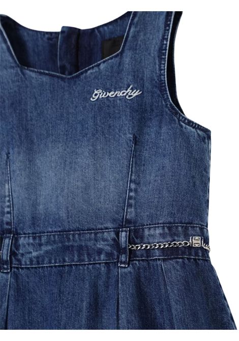 Girls' denim cotton dress GIVENCHY | H30787/CEDENIM