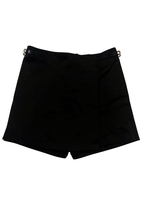 Girls' black satin shorts GIVENCHY | H30800/MANERO