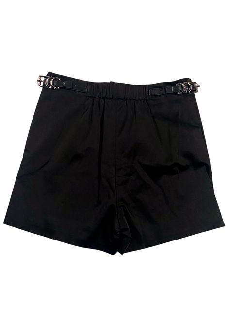 Girls' black satin shorts GIVENCHY | H30800/MANERO