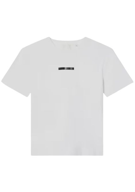 T-shirt bambina bianca in cotone GIVENCHY | H30808/MABIANCO