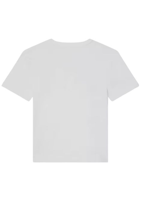 T-shirt bambina bianca in cotone GIVENCHY | H30808/MABIANCO