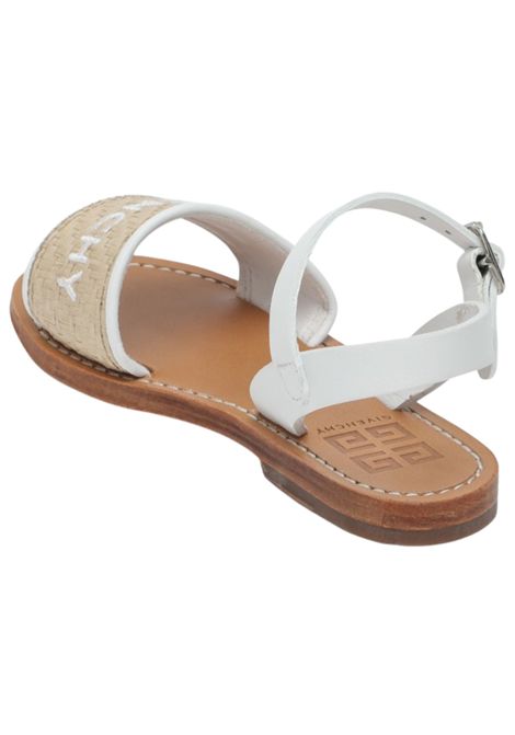 Sandalo bambina bianco GIVENCHY | H30826/PIABIANCO