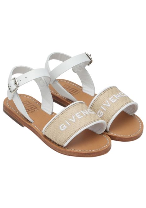 Sandalo bambina bianco GIVENCHY | H30826/PIABIANCO
