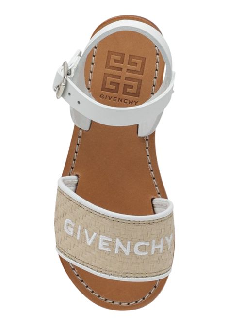 Sandalo bambina bianco GIVENCHY | H30826/PIABIANCO