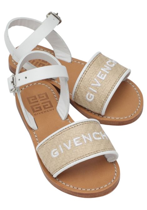 Sandalo bambina bianco GIVENCHY | H30826/PIABIANCO