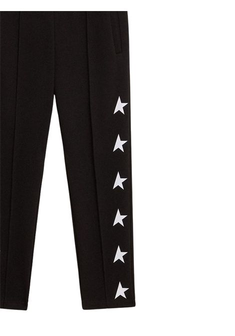 Black cotton trousers for children Golden Goose | GKP01266/CENERO