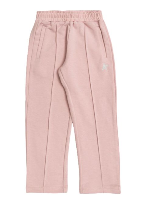 Pink cotton trousers for girls Golden Goose | GKP01280/CEROSA