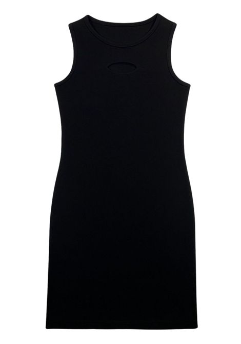 Abito bambina nero in cotone HINNOMINATE | 00176/DEBNERO