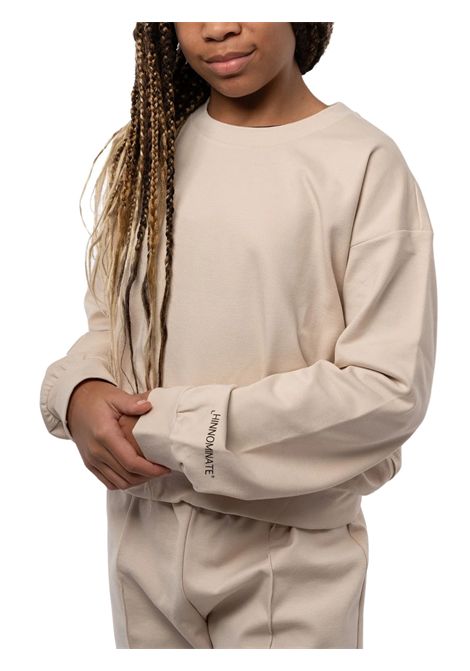 Felpa bambina sabbia HINNOMINATE | 3641FY00041/MOSABBIA