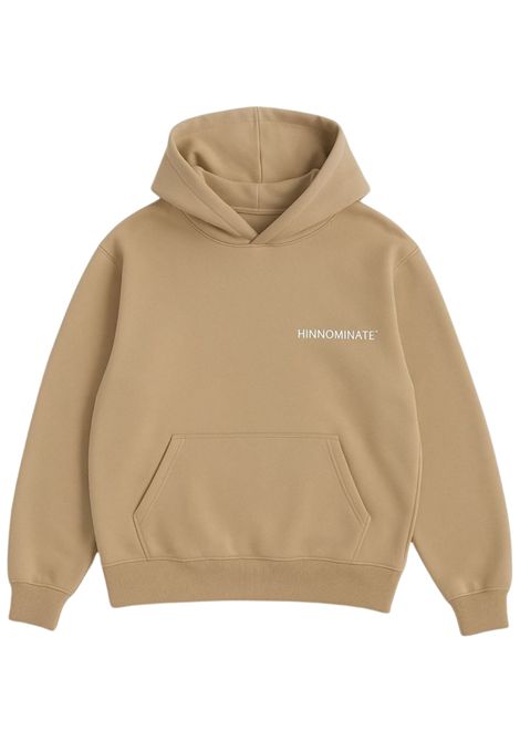 Felpa bambina sabbia in cotone HINNOMINATE | 3645F00167/MOSABBIA