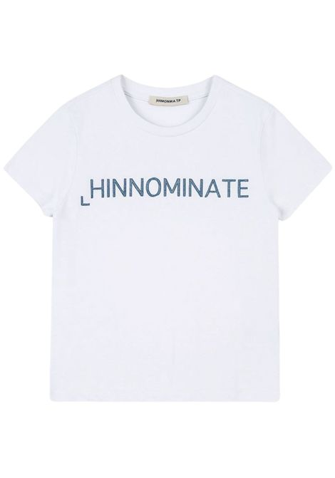 White cotton T-shirt for girls HINNOMINATE | M00283/DEBBIANCO