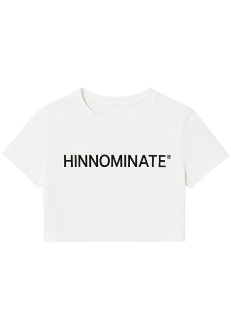 T-shirt bambina bianca in cotone HINNOMINATE | MY00206/DEBBIANCO