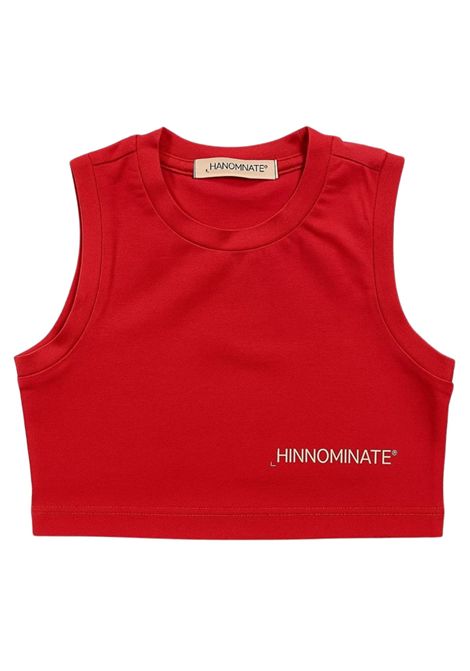 T-shirt bambina corallo in cotone HINNOMINATE | MY0168/DEBCORALLO