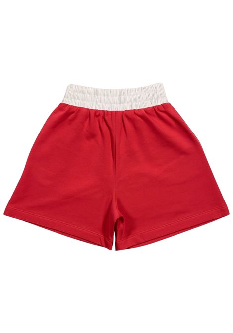 Shorts bambina corallo in cotone HINNOMINATE | SF00190/DEBCORALLO