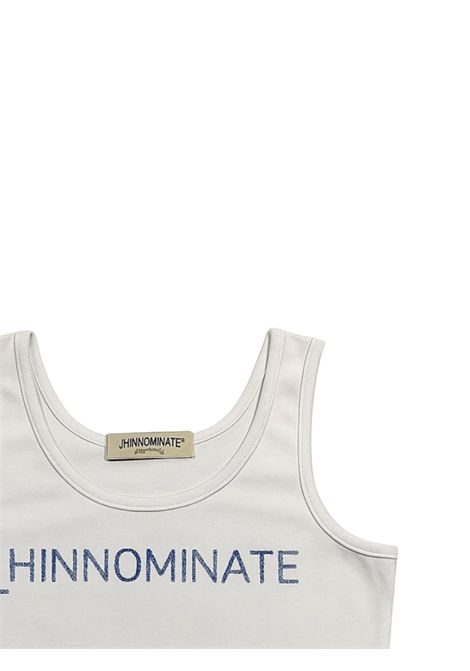 Top bambina bianco in cotone HINNOMINATE | TY00281/DEBBIANCO