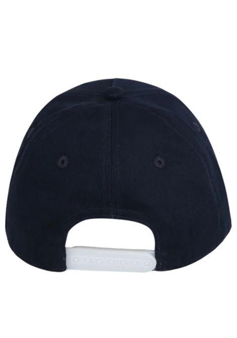Cappello bambino nero in cotone Hugo Boss | J50943/MANERO