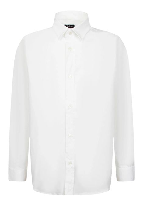 Camicia bambino bianca in cotone IL GUFO | COPCL176C0031/CEBIANCO