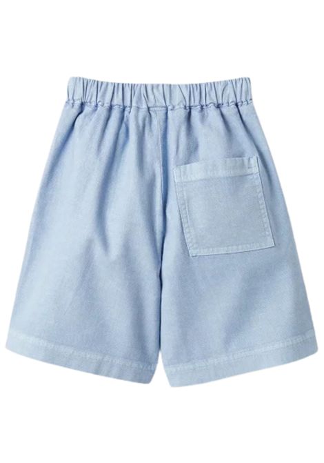 Bermuda bambino in cotone e lino IL GUFO | P25PB192C6032/MAAZZURRO