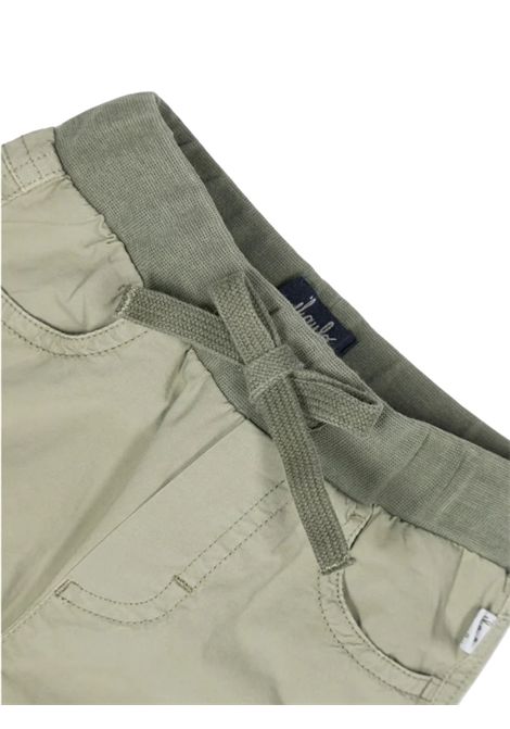 Green cotton baby Bermuda shorts IL GUFO | PB074C6035/CEVERDE