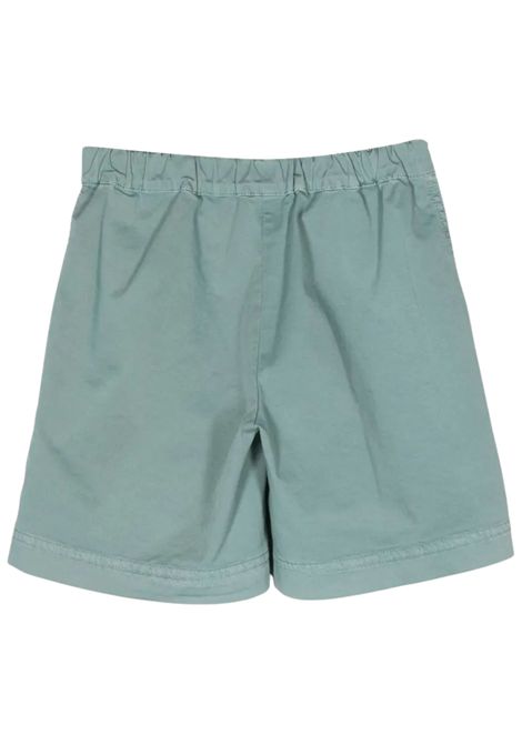 Bermuda bambino verde in cotone IL GUFO | PB088C6034/MOVERDE
