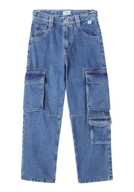 Jeans bambina in cotone IL GUFO | PL452J0052/MADENIM