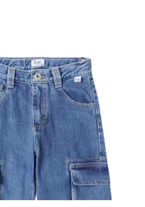 Jeans bambina in cotone IL GUFO | PL452J0052/MADENIM
