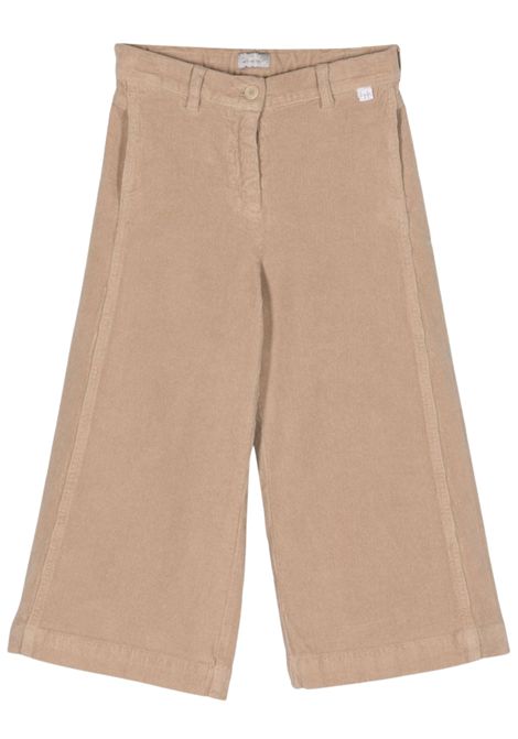 Pantalone bambina beige in velluto IL GUFO | PR043V60/CEBEIGE