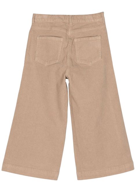 Pantalone bambina beige in velluto IL GUFO | PR043V60/CEBEIGE