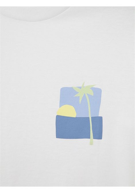 T-shirt bambino bianca in cotone IL GUFO | TS468MF001/MABIANCO