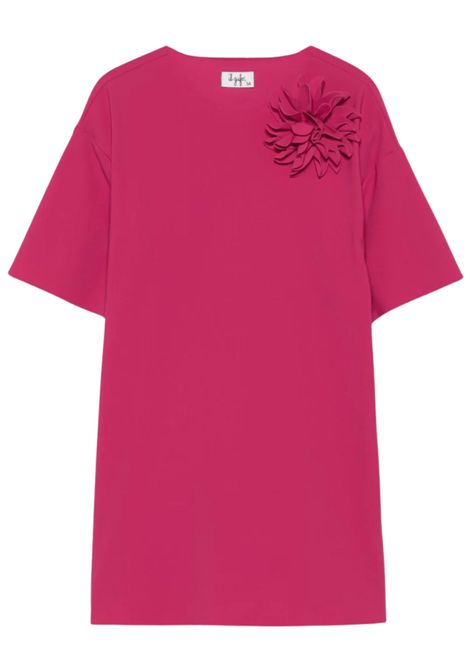 Abito bambina fucsia IL GUFO | VM783N/MAFUCSIA