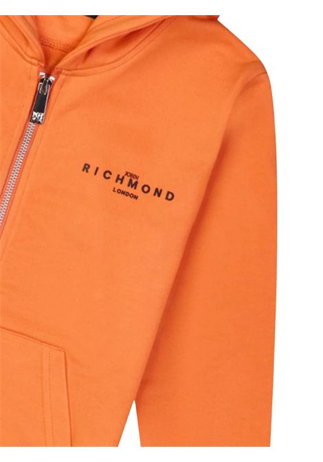Felpa bambino arancio in cotone JOHN RICHMOND | RBP25004FE/MAARANCIO