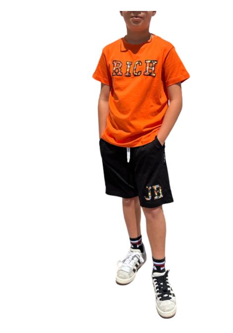 Cotton baby outfit JOHN RICHMOND | RBP25161CJ/MAARANCIO/NERO