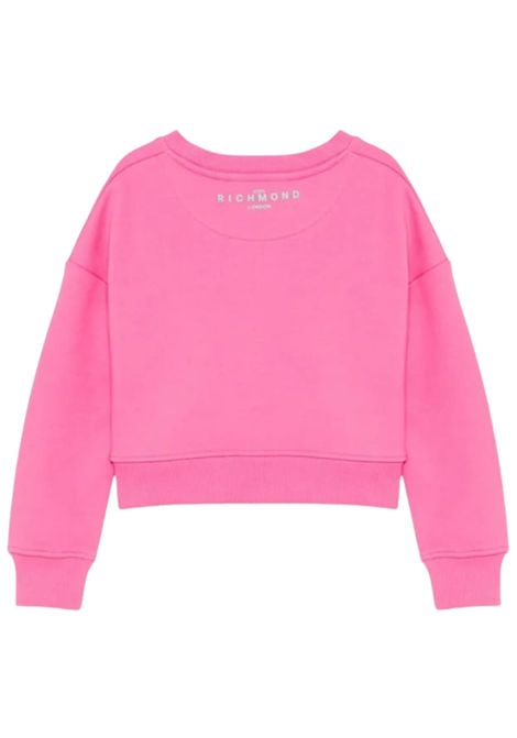 Felpa bambina fucsia in cotone JOHN RICHMOND | RGP25003FE/ANFUCSIA