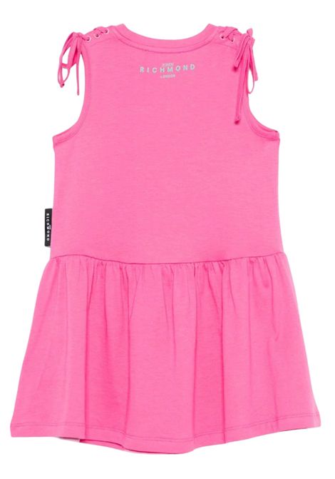 Abito bambina fucsia in cotone JOHN RICHMOND | RGP25008VE/ANFUCSIA