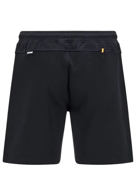 Bermuda bambino blu in cotone K-way | K2122XW/DEBBLU