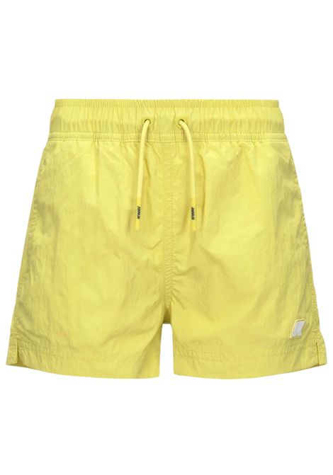 Costume da bagno bambino giallo K-way | K2141TW/MAGIALLO ACIDO