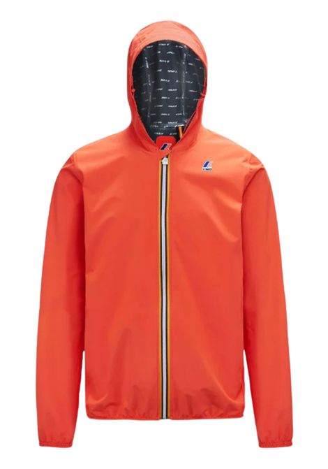 Unisex orange nylon jacket K-way | K31126W/SUARANCIO