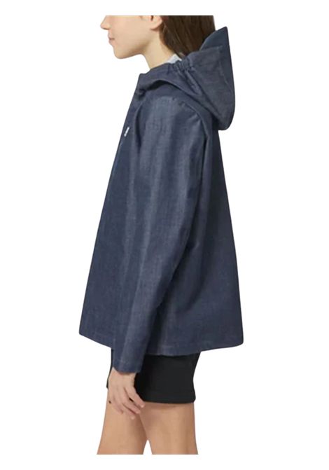 Giubbino unisex in cotone denim K-way | K3115NWDENIM