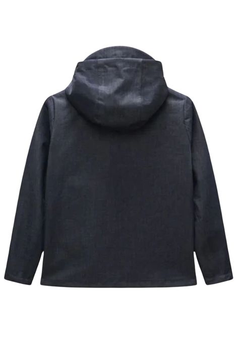 Giubbino unisex in cotone denim K-way | K3115NWDENIM