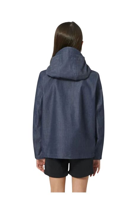 Giubbino unisex in cotone denim K-way | K3115NWDENIM