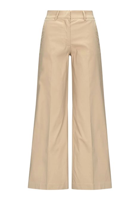 Pantalone bambina beige in cotone K-way | K61367W/MOBEIGE