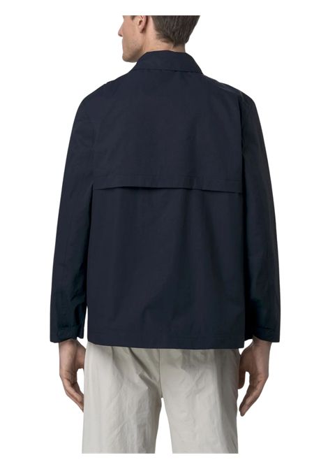 Giubbino bambino in nylon e cotone K-way | K61382W/MOBLU