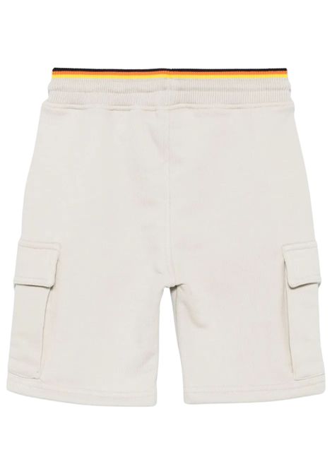 Bermuda bambino beige in cotone K-way | K7133SW/MABEIGE