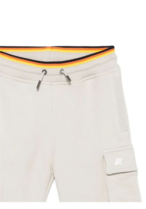 Bermuda bambino beige in cotone K-way | K7133SW/MABEIGE