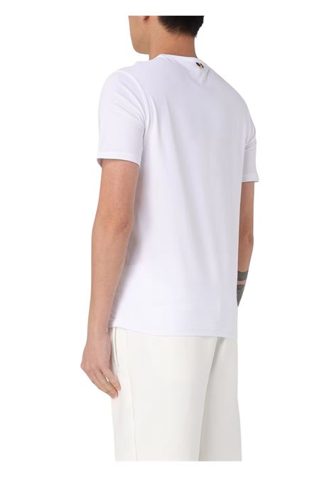 T-shirt bambino bianca in cotone K-way | K71349W/MOBIANCO