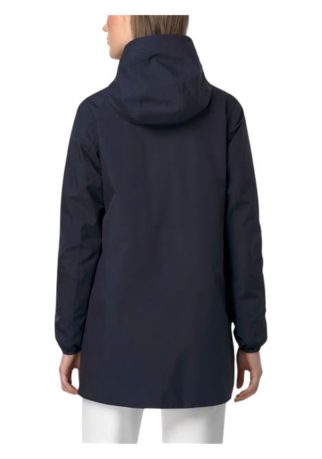 Giubbino bambina blu in nylon K-way | K8133YW/MOBLU