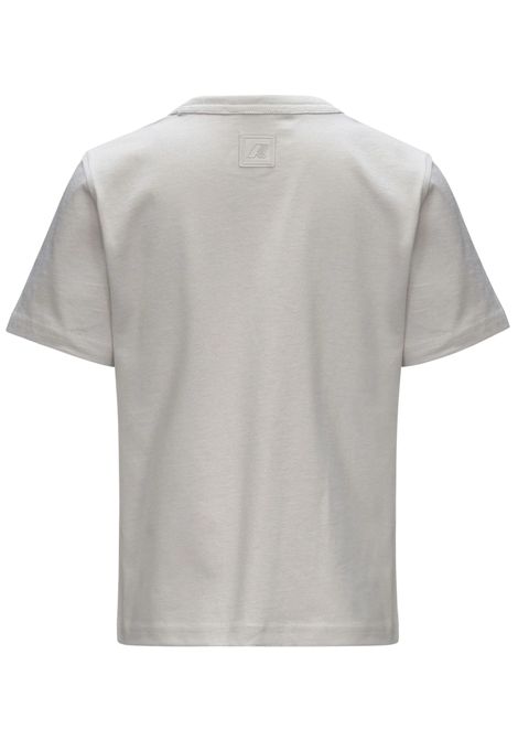 T-shirt bambino bianca in cotone K-way | K81431W/MABIANCO
