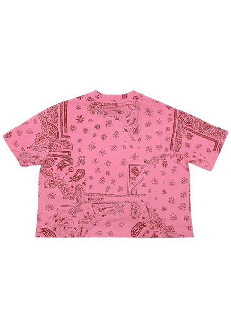 T-shirt bambina rosa in cotone KHRISJOY | KV8P01/DEBROSA