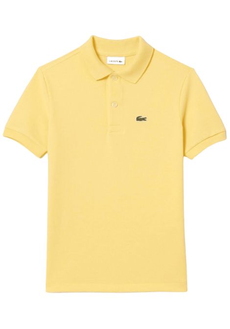 Polo unisex gialla in cotone LACOSTE | PJ2909/MAGIALLO